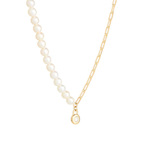 HOME2  Haven Bond Circle Hybrid Necklace - RUIFIER