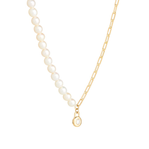 HOME2  Haven Bond Circle Hybrid Necklace - RUIFIER