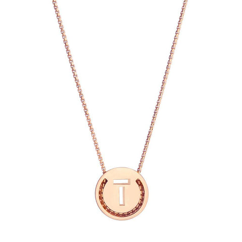 1HOME1 ABC's Necklace - T - RUIFIER