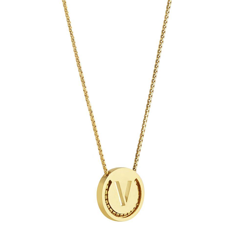 1HOME1 ABC's Necklace - V - RUIFIER
