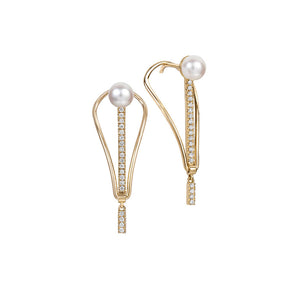 1HOME1 Icon Fine Pearl Spire Earrings - RUIFIER