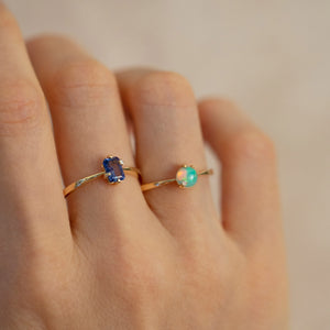 Chroma Azure Sapphire Ring