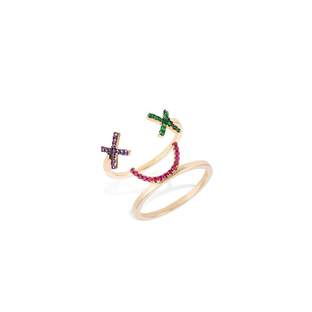 ELEMENTS Cross Ring - RUIFIER