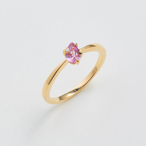 Chroma Petal Sapphire Ring