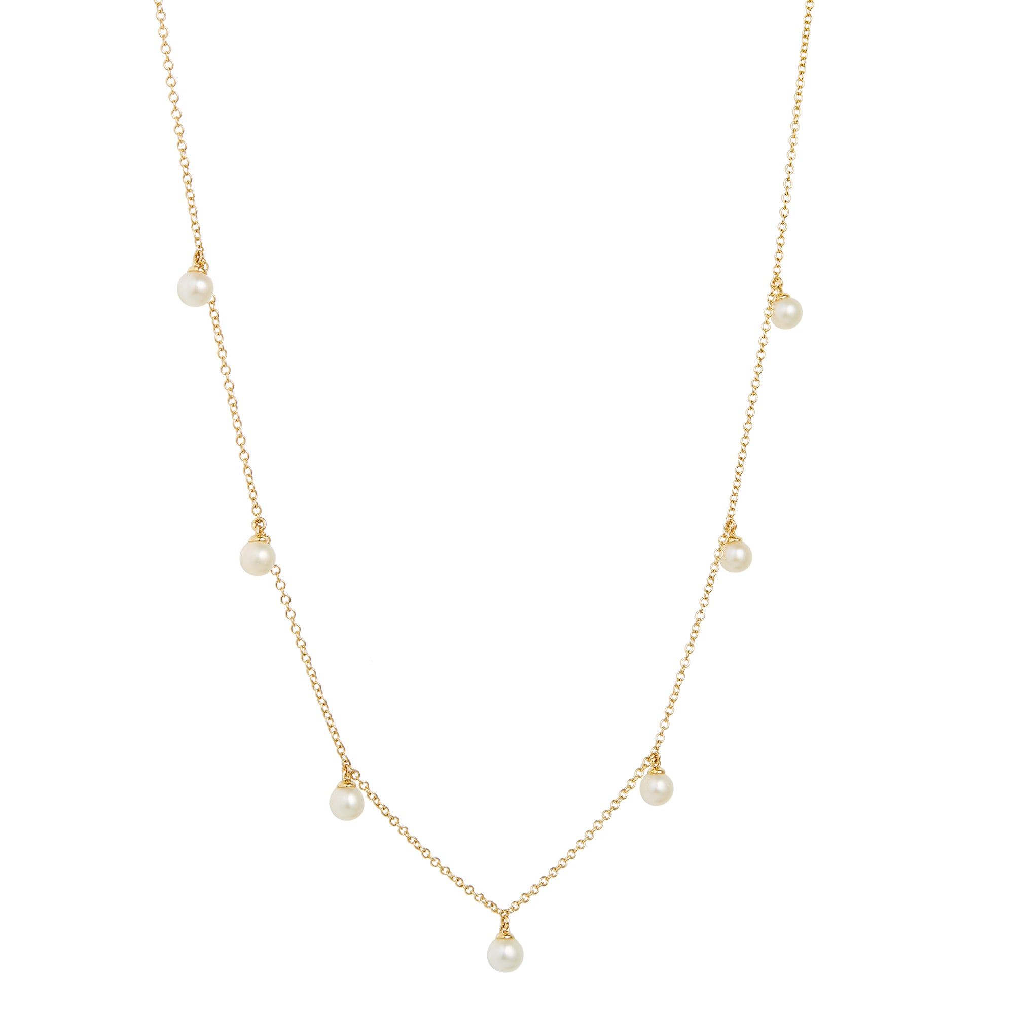 Ruifier 18kt yellow gold Morning Dew Purity Akoya pearl bracelet