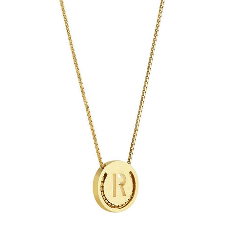 HOME2 ABC's Necklace - R - RUIFIER