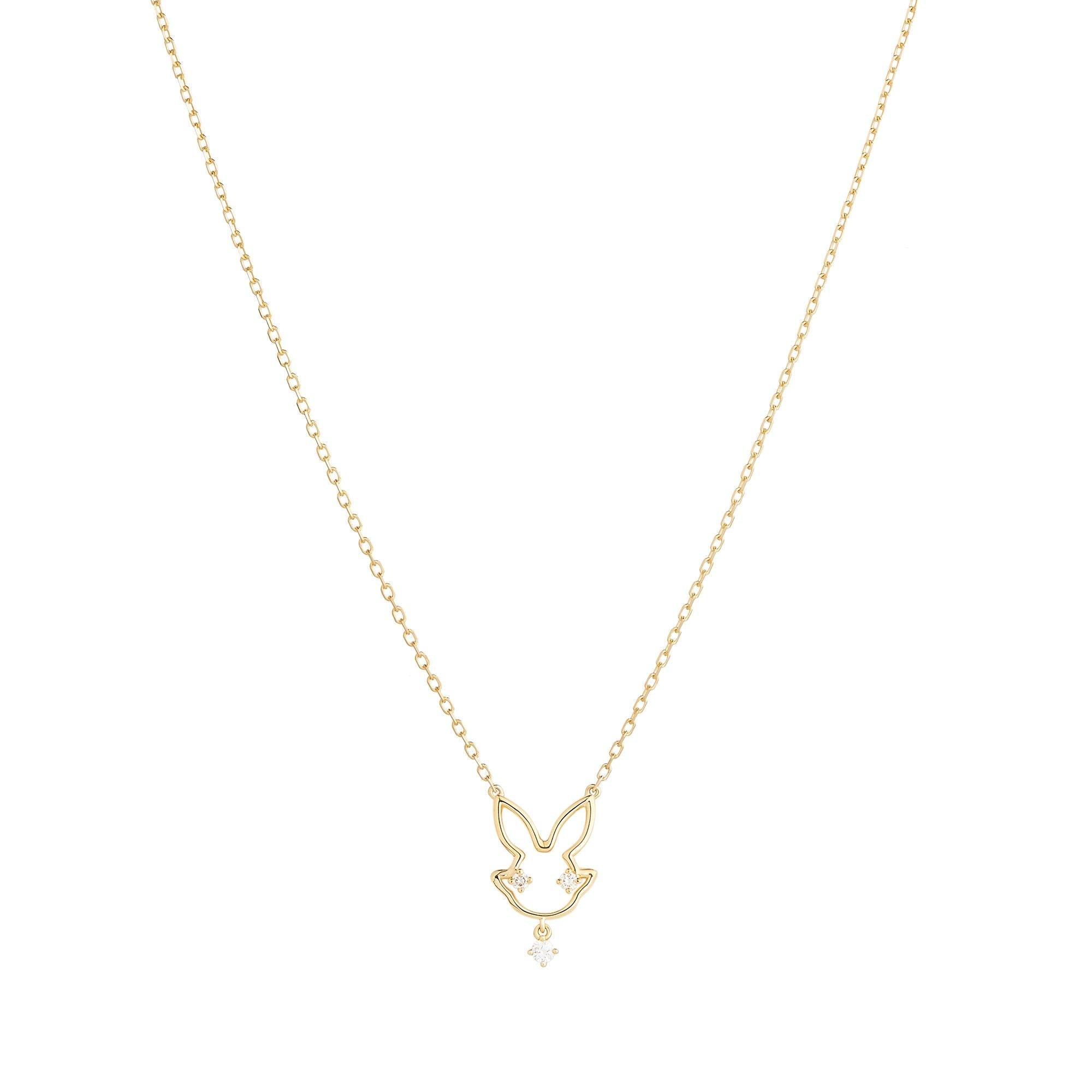 1HOME1 Scintilla Year of the Rabbit Necklace - RUIFIER