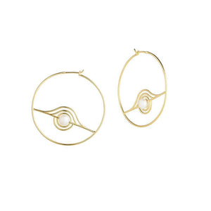 Cosmo Blazar Hoop Earrings - RUIFIER