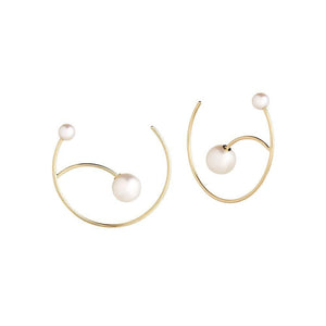 Cosmo Galactic Hoop Earrings - RUIFIER