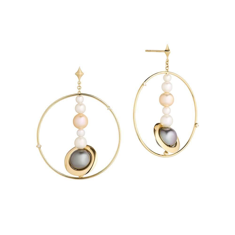 Cosmo Solar System Earrings - RUIFIER