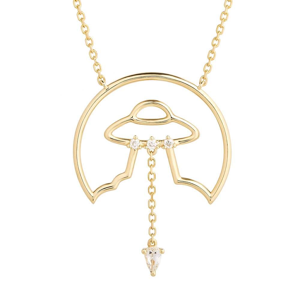 Cosmo Spaceship Necklace - RUIFIER