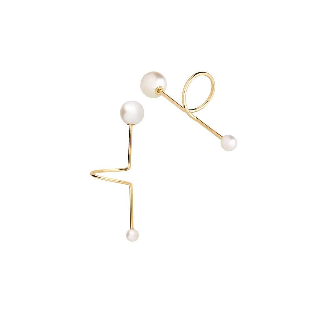 1HOME1 Cosmo Spiral Earrings - RUIFIER