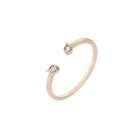 ELEMENTS ROSE CAT'S EYE RING - RUIFIER