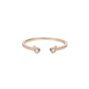 ELEMENTS ROSE CAT'S EYE RING - RUIFIER