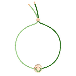 Friends Turn Me Over Bracelet Moss Green & Green - RUIFIER