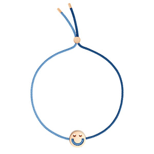 Friends Turn Me Over Bracelet Navy & Dusky Blue - RUIFIER