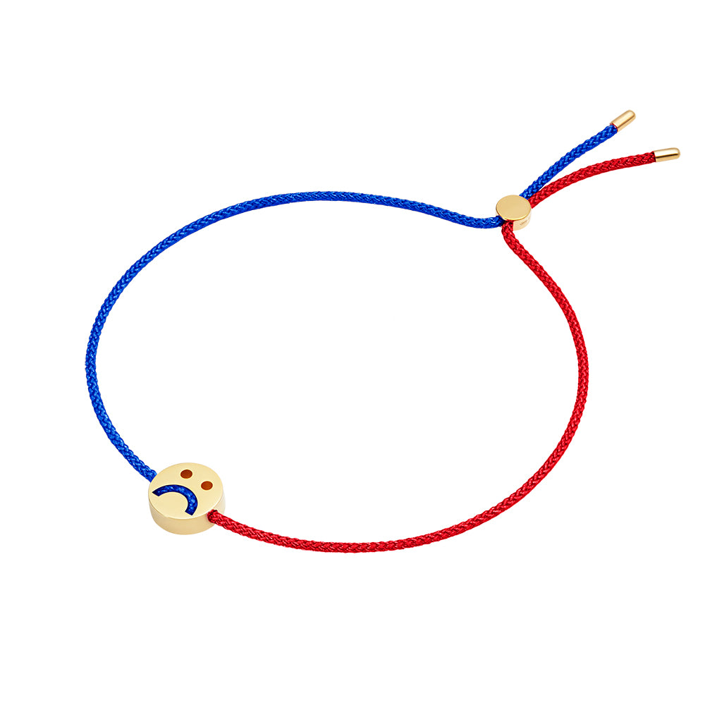 HOME2 Friends Turn Me Over Bracelet Red & Blue - RUIFIER