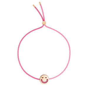 Friends Turn Me Over Bracelet Rose Pink & Pink - RUIFIER