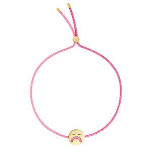 Friends Turn Me Over Bracelet Rose Pink & Pink - RUIFIER