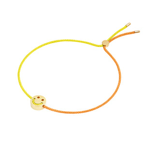 Friends Turn Me Over Bracelet Yellow & Orange - RUIFIER