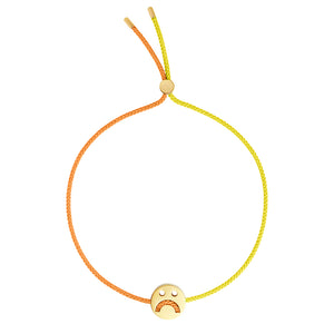 Friends Turn Me Over Bracelet Yellow & Orange - RUIFIER