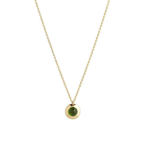 1HOME1 Gems of Cosmo Diopside Necklace - RUIFIER