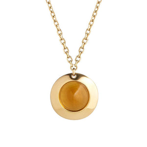Gems of Cosmo Citrine Necklace - RUIFIER