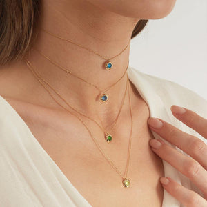 Gems of Cosmo Olivine Necklace - RUIFIER