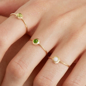 Gems of Cosmo Diopside Ring - RUIFIER