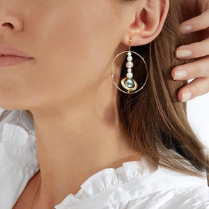 Cosmo Solar System Earrings - RUIFIER