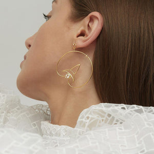 Cosmo Voyager Hoop Earrings - RUIFIER