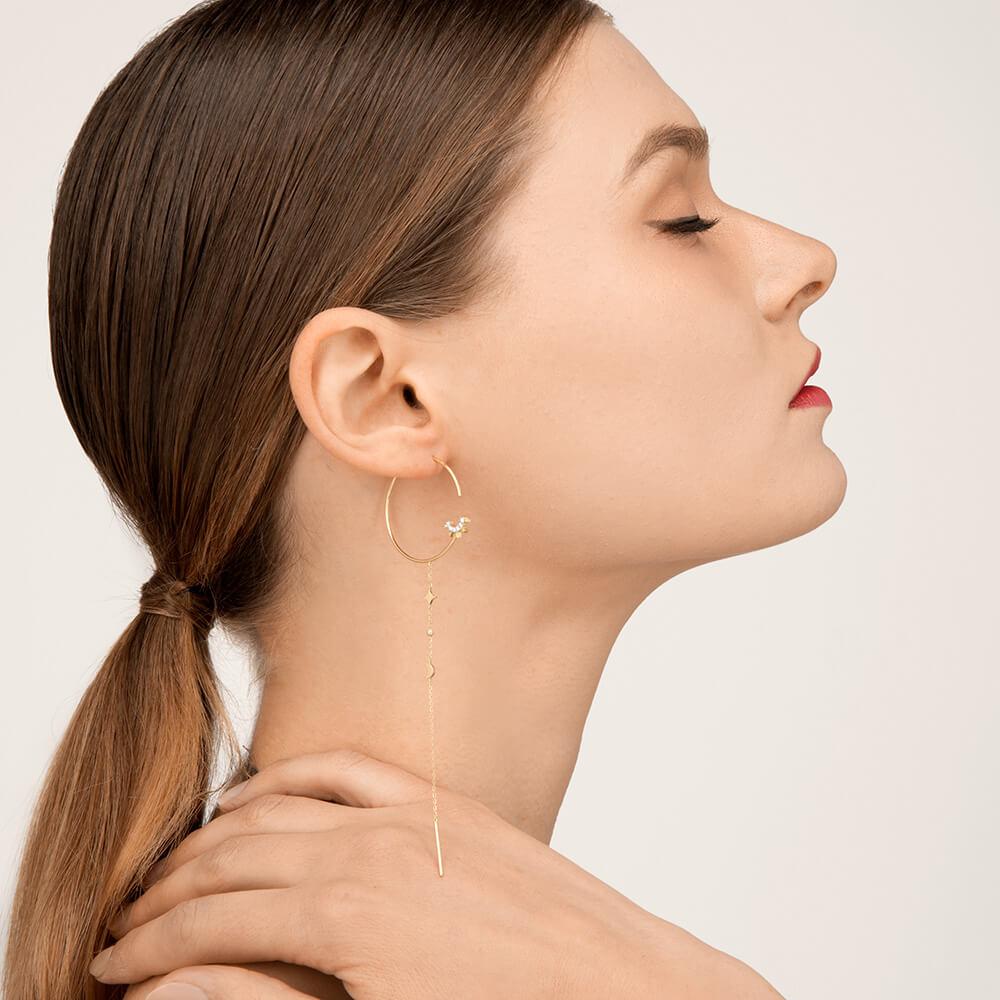 Word earrings discount