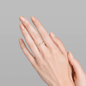 Orbit Fine Lips Ring - RUIFIER