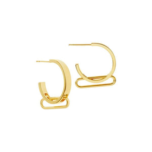 1HOME1 NEXUS Petite Levitate Hoop Earrings - RUIFIER