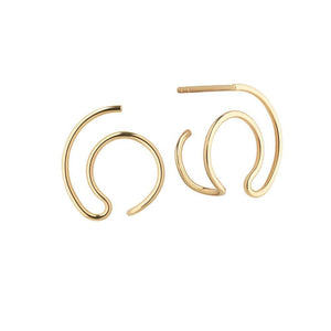 1HOME1 Orbit Fine Solar Earrings - RUIFIER