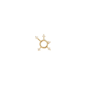 1HOME1 Scintilla Sigma Orb Stud Earring - RUIFIER